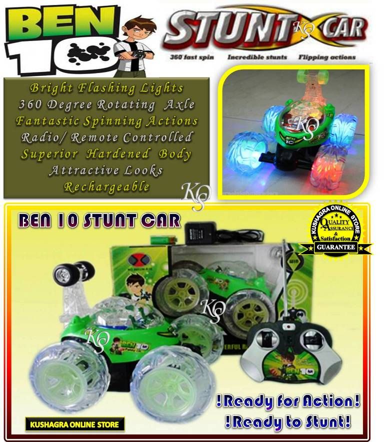 ben 10 car toy set